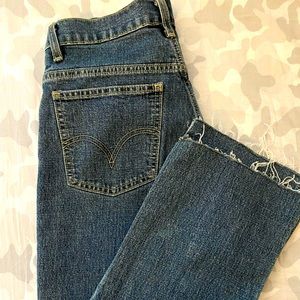 Vintage Levi’s cropped denim